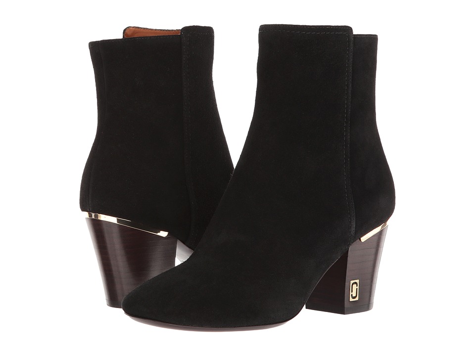 Marc Jacobs Aria Status Ankle Boot (Black) Women