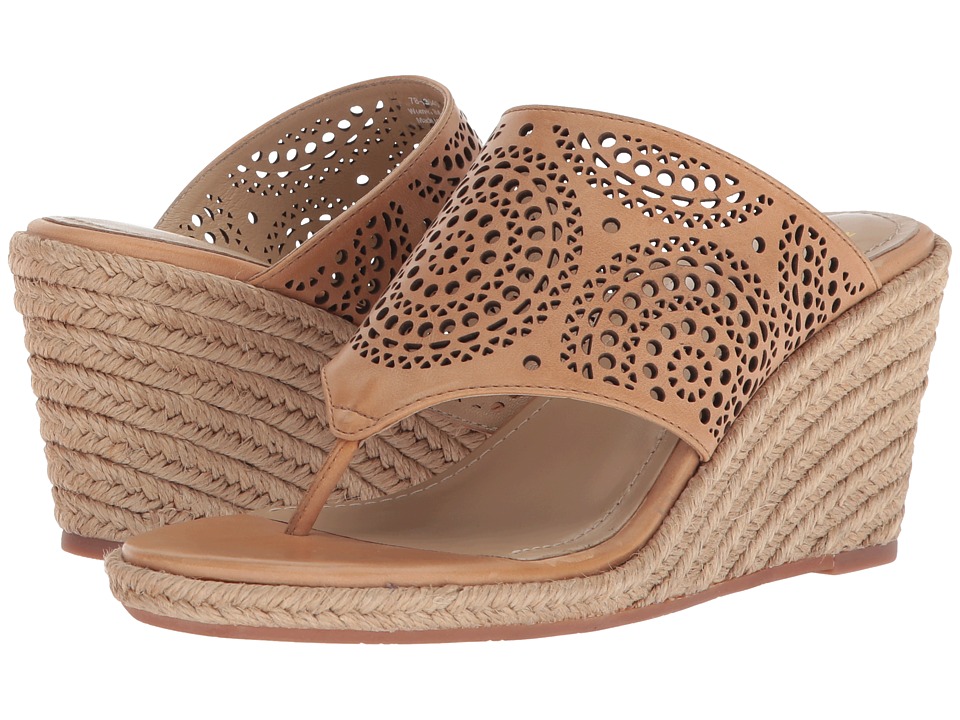 Johnston & Murphy Gina (Tan Waxy Leather) Women