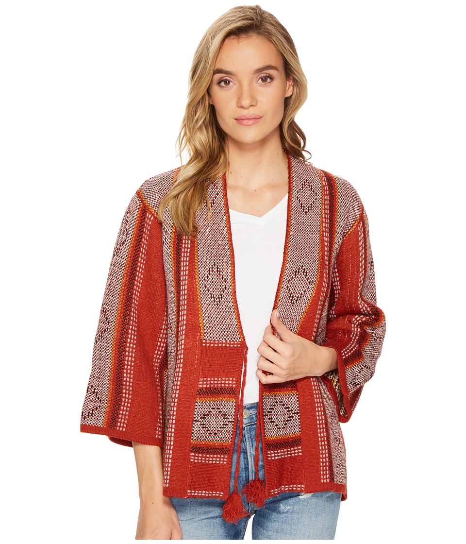 Volcom Palms Up Sweater (Rust) Women