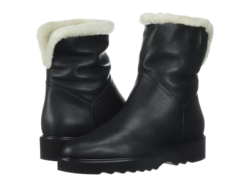 Aquatalia Kimberly (Black Tumbled Calf) Women