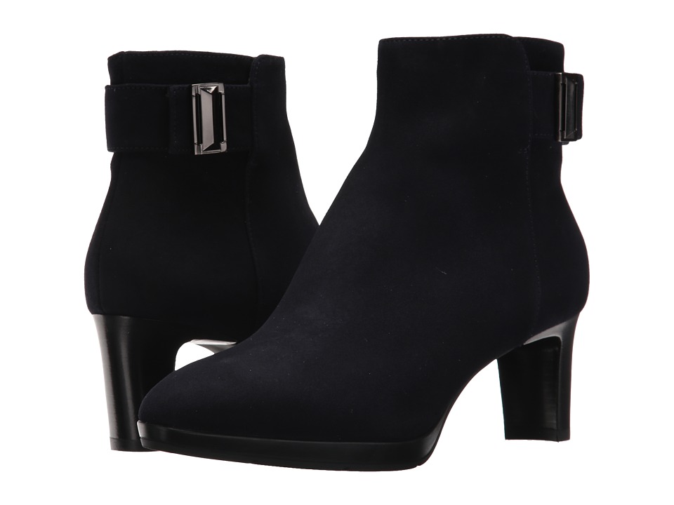 Aquatalia Daniella (Navy Suede) Women