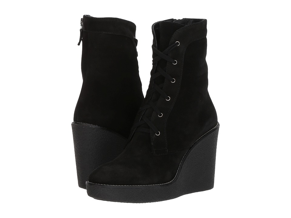 Aquatalia Viviann (Black Suede) Women