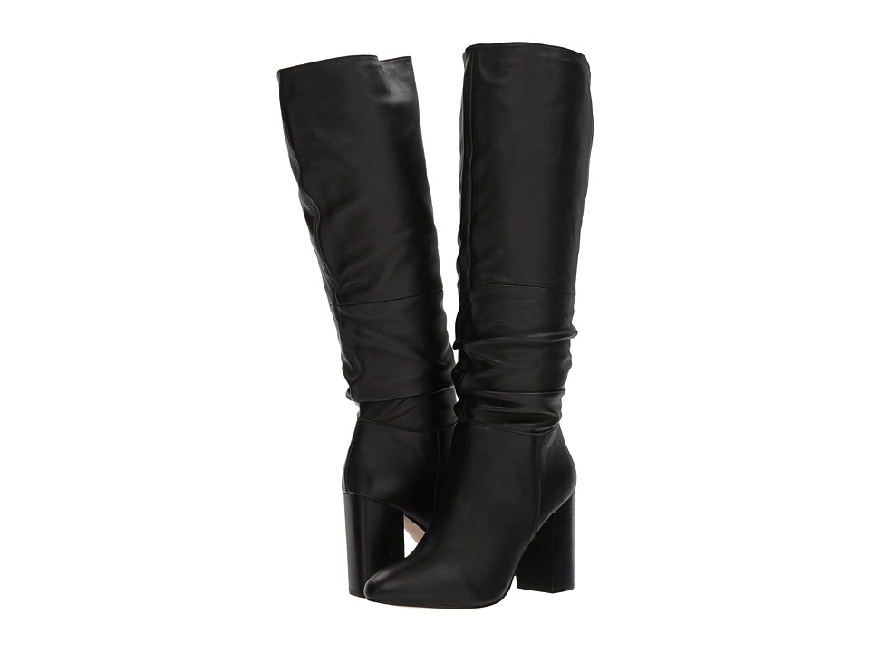 Steve Madden Faola (Black Leather) Women