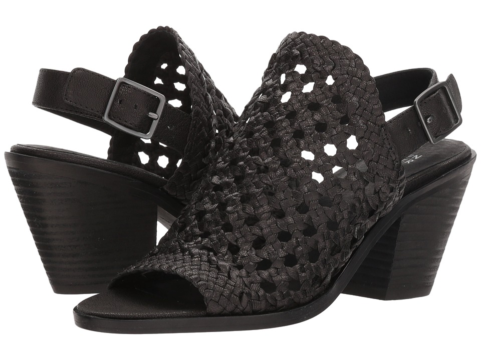 Eileen Fisher Rory (Black Woven Leather) Women