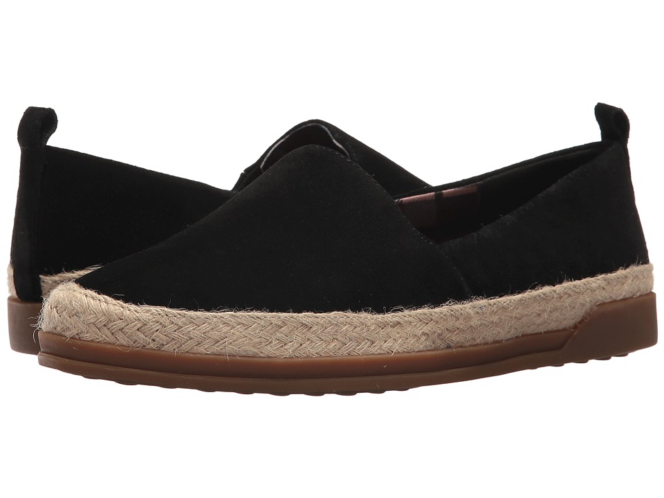 Blondo Bailey Waterproof Espadrille (Black Suede) Women