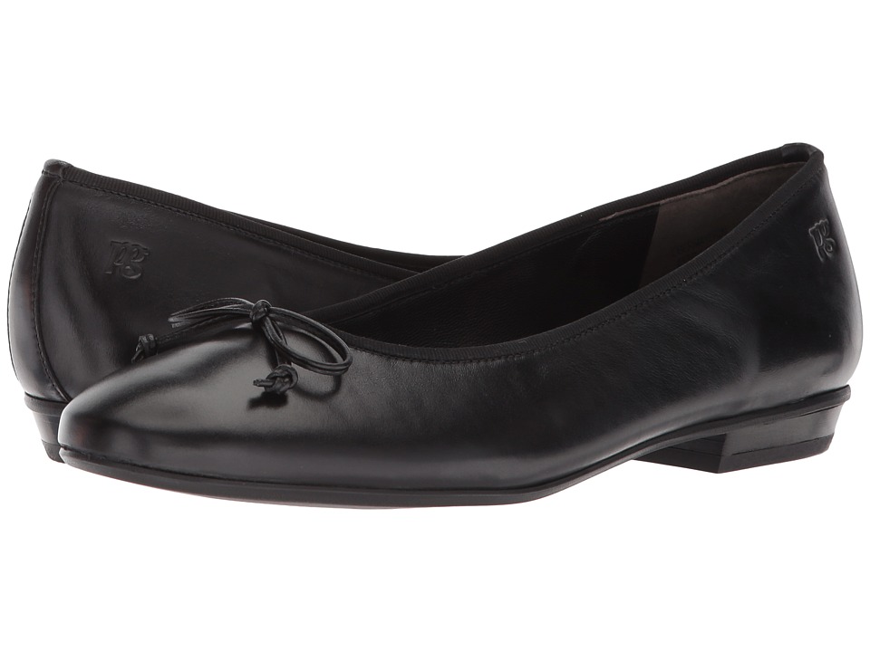 Paul Green Sheridan Flat (Black Leather) Women