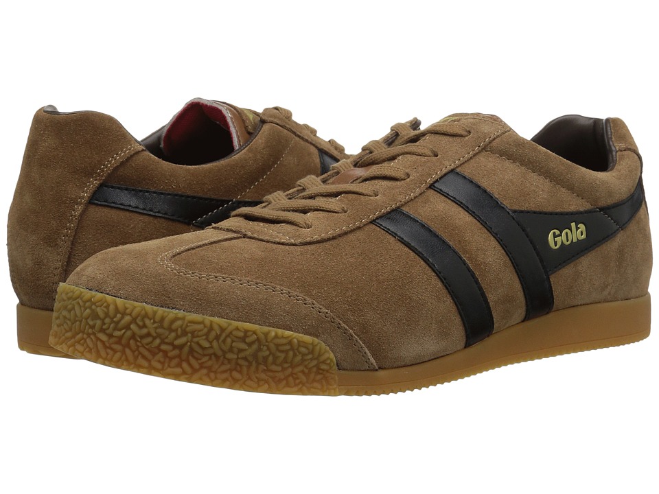 Gola Harrier TobaccoBlackDark Brown Boys Shoes Gola Harrier TobaccoBlackDark Brown Boys Shoes