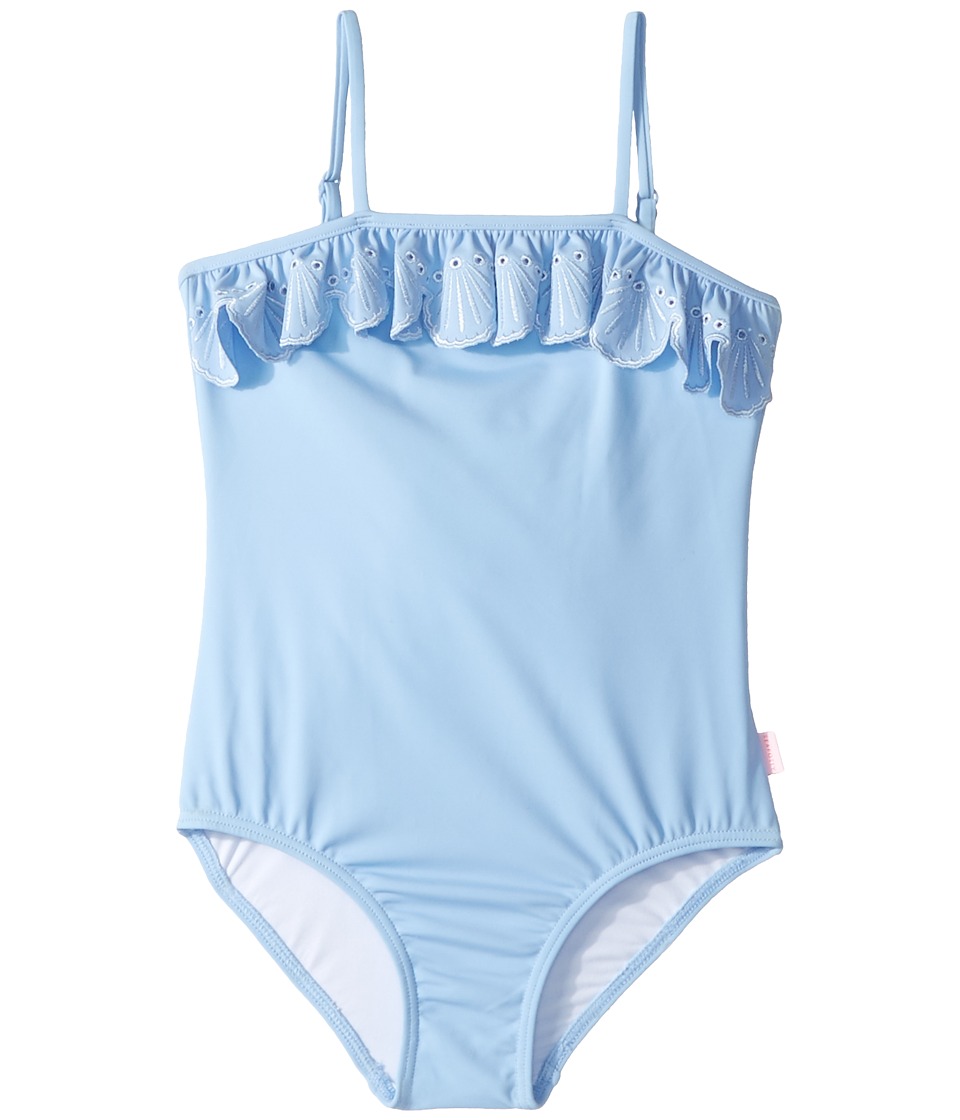 Seafolly Kids Sweet Summer Frill Tube Tank One-Piece (Infant/Toddler/Little Kids) (Bluebell) Girl