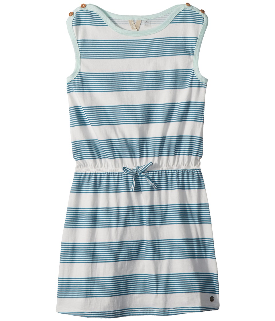 Roxy Kids My Love Flies RG Dress (Big Kids) (Storm Blue Mini Docker Stripe) Girl