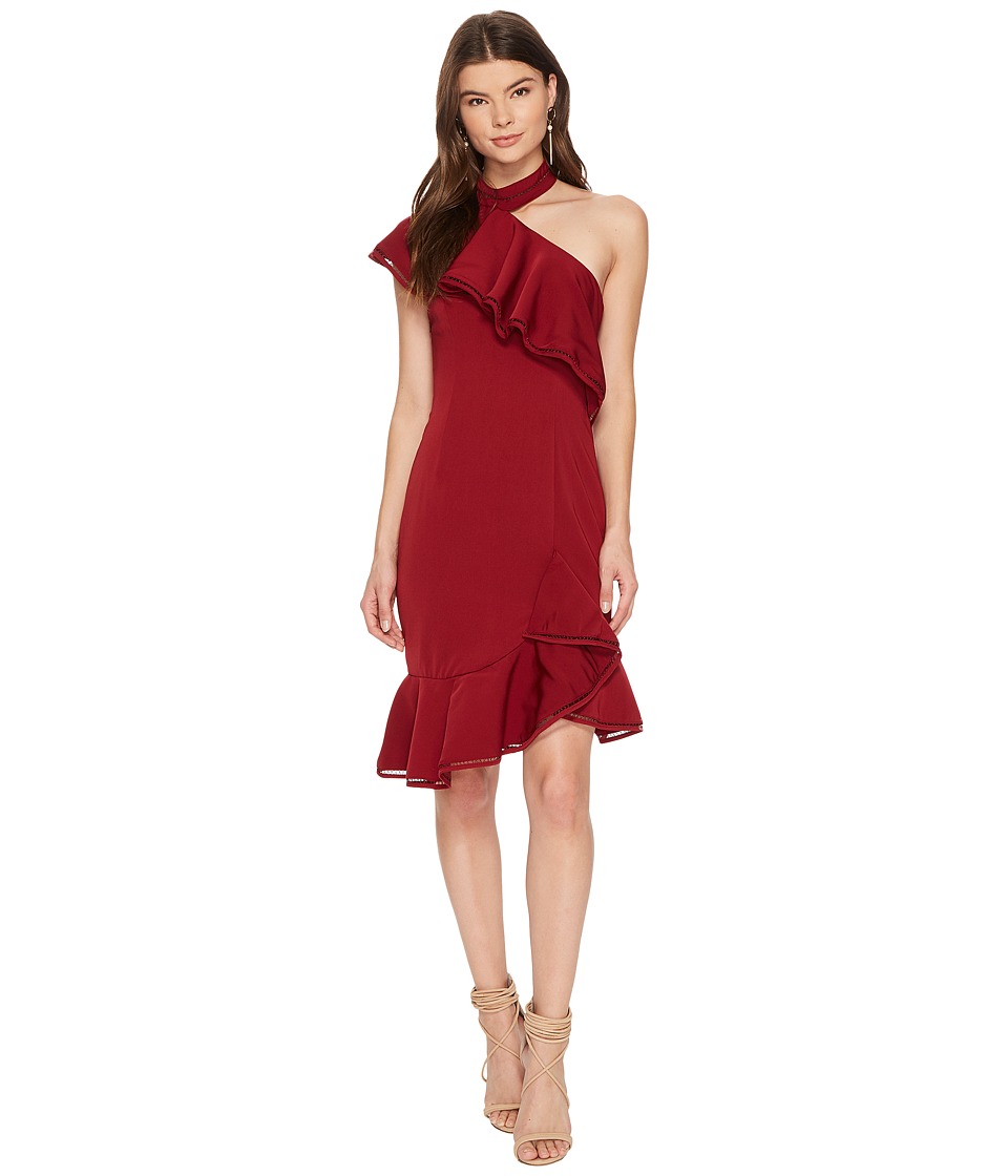 KEEPSAKE THE LABEL Lovers Holiday Mini Dress (Plum) Women