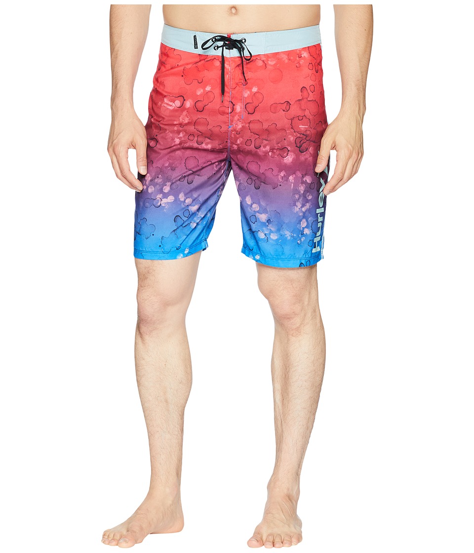Hurley Splatter Grain 20 Boardshorts (Photo Blue) Men
