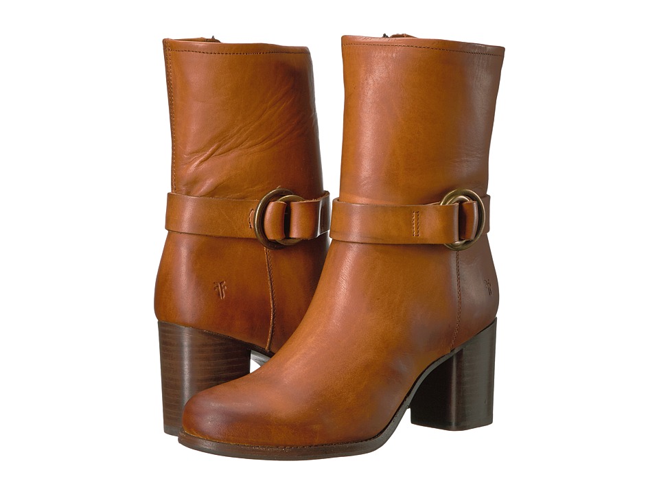 Frye Addie Harness Mid (Brown) Women