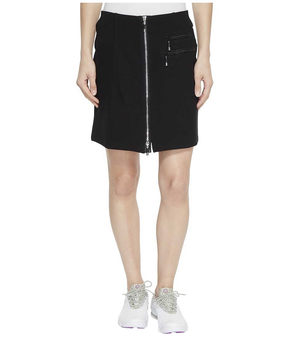 Jamie Sadock Traveluxe Skirt (Jet Black) Women