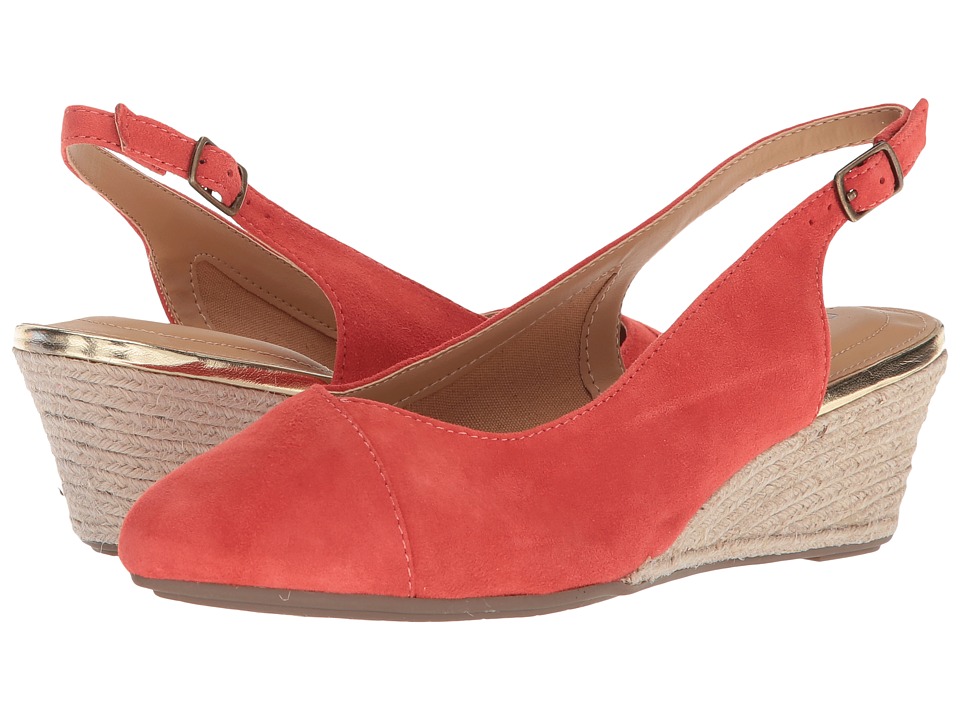 Me Too Sofia (Red Orange Kid Suede) Women