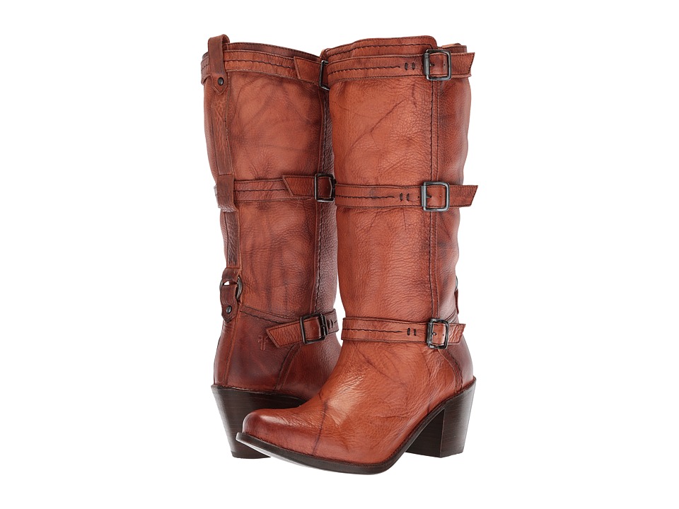 Frye Carmen 3 Strap (Saddle) Women
