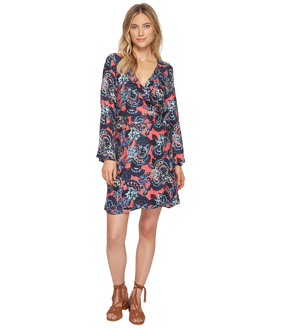 Roxy Small Hours Printed Dress (Rouge Red Mahna Mahna) Women