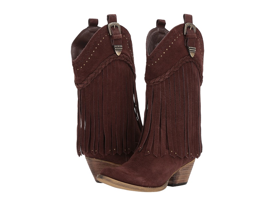 VOLATILE Davila (Brown) Cowboy Boots