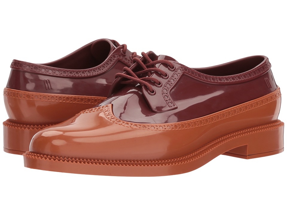 Melissa Shoes Classic Brogue (Bordeaux Brown) Women