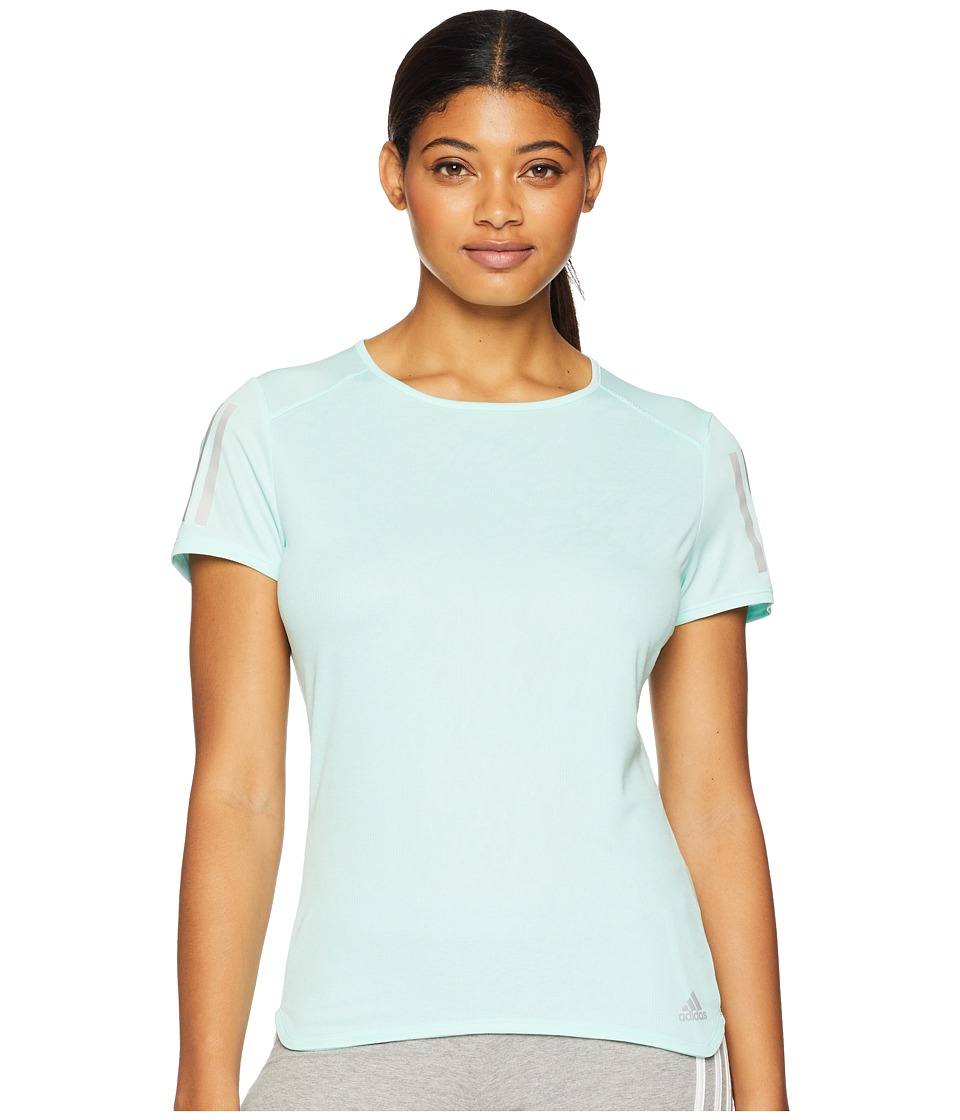 adidas Response Short Sleeve Tee (Clear Mint) Women