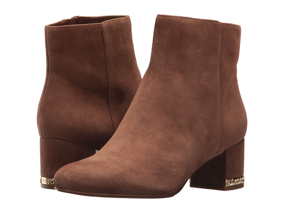 MICHAEL Michael Kors Sabrina Mid Bootie (Dark Caramel) Women