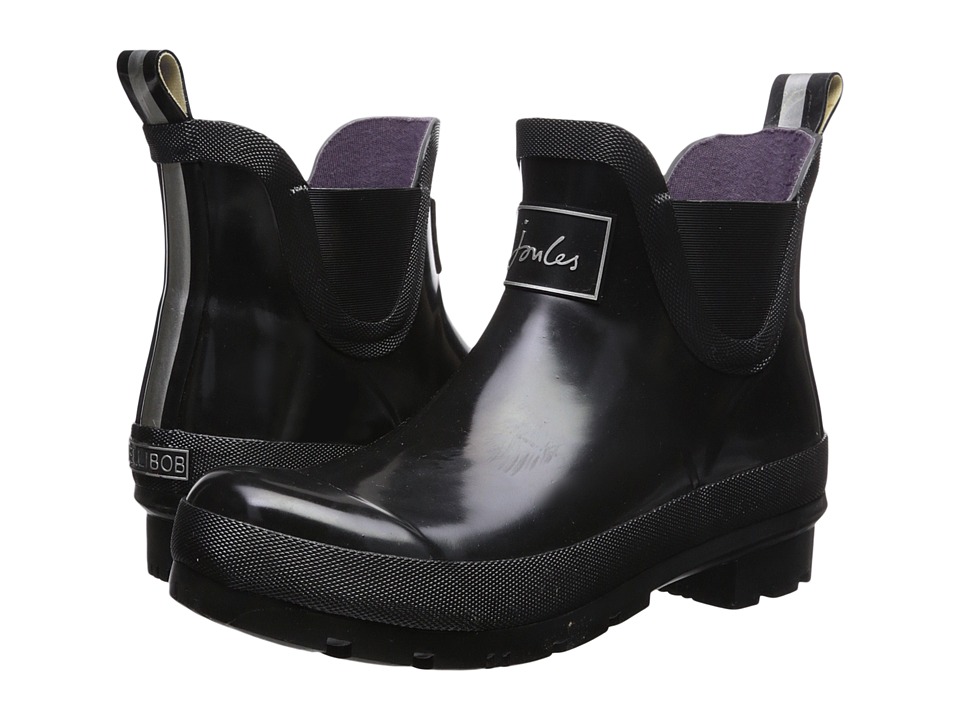 Joules Wellibob Chelsea Boot (Black Rubber) Women