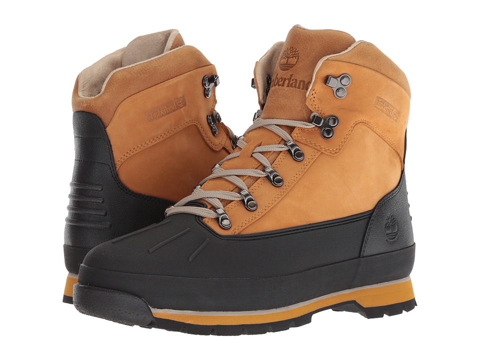 mens timberland euro hiker edge shell toe boot wheat