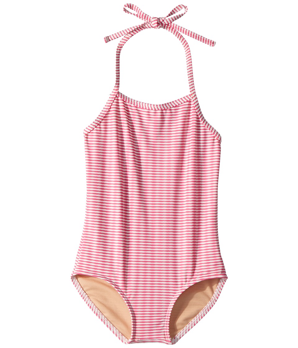 Toobydoo Lollipop Pink One-Piece Swimsuit (Infant/Toddler/Little Kids/Big Kids) (Pink) Girl