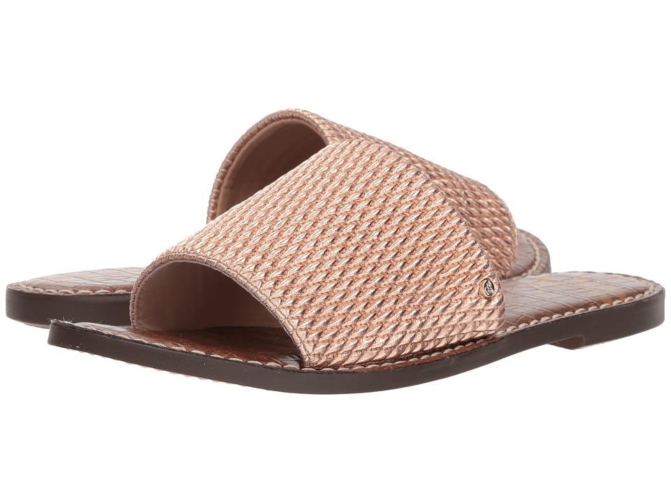 Sam Edelman Gio 2 (Blush Gold Smocked Metallic) Women