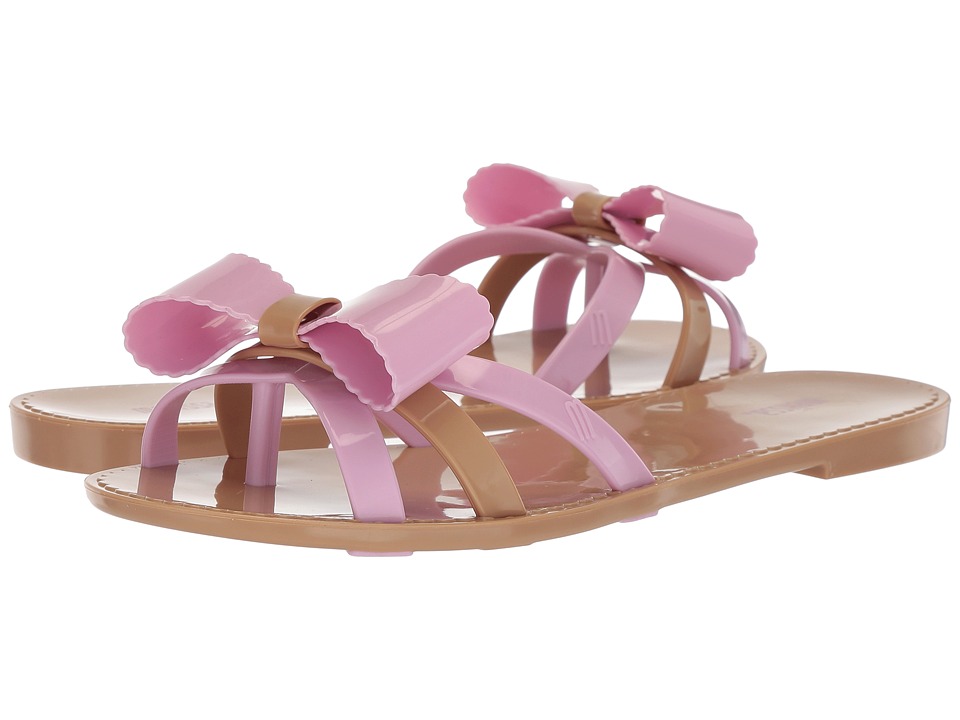 Melissa Shoes Fluffy II (Beige/Pink) Women