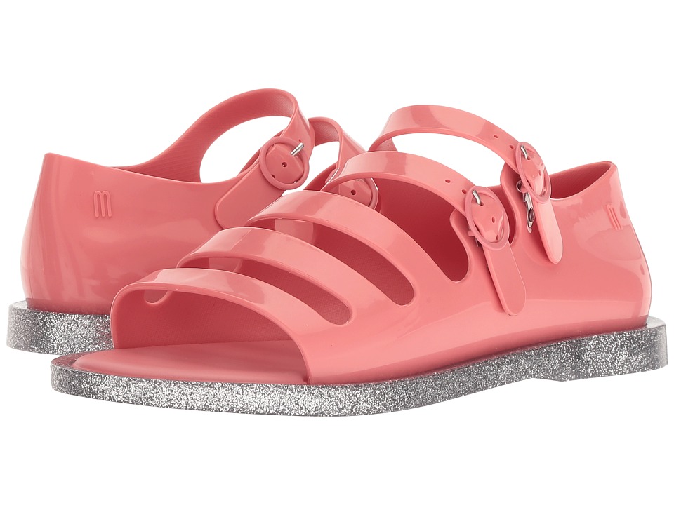Melissa Shoes Broadway (Pink Azalea/Silver) Women
