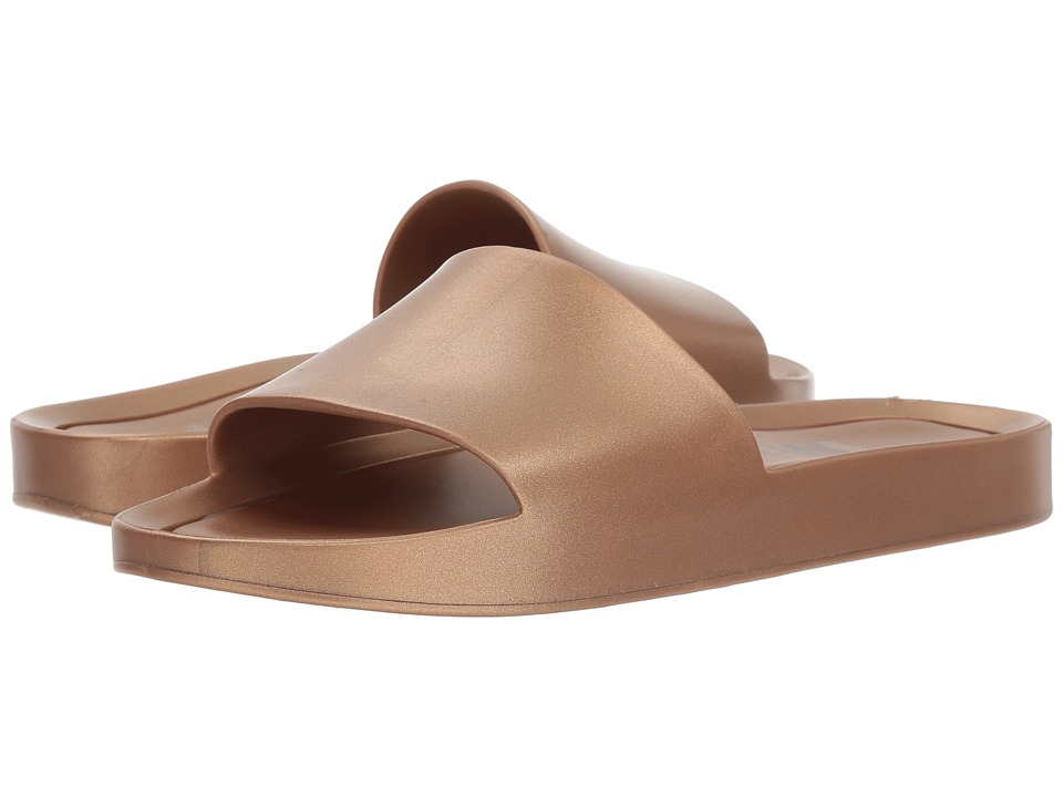 Melissa Shoes Beach Slide Shine (Gold) Women