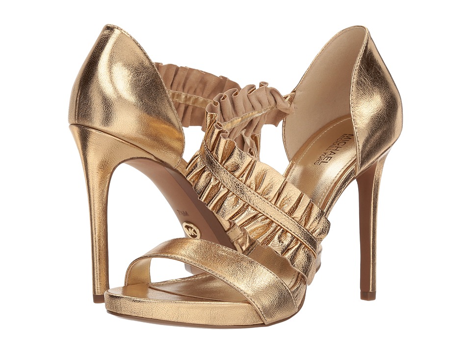 michael kors schuhe gold