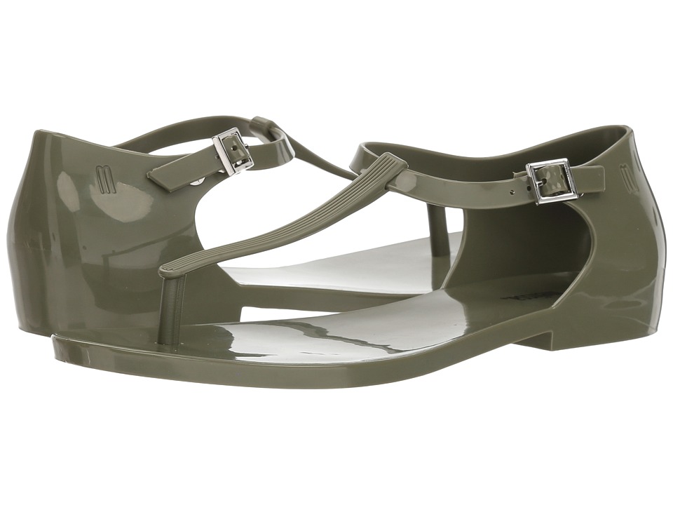 Melissa Shoes Honey III (Dark Green Moss) Women