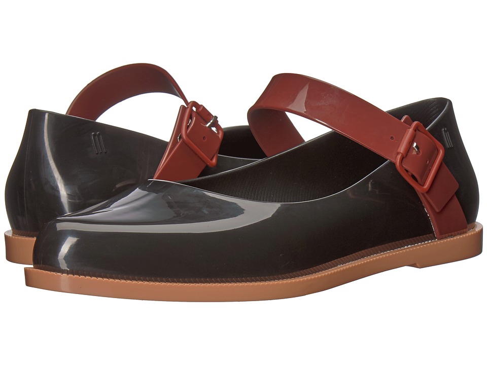 Melissa Shoes Mary Jane (Black/Bordeaux/Brown) Women