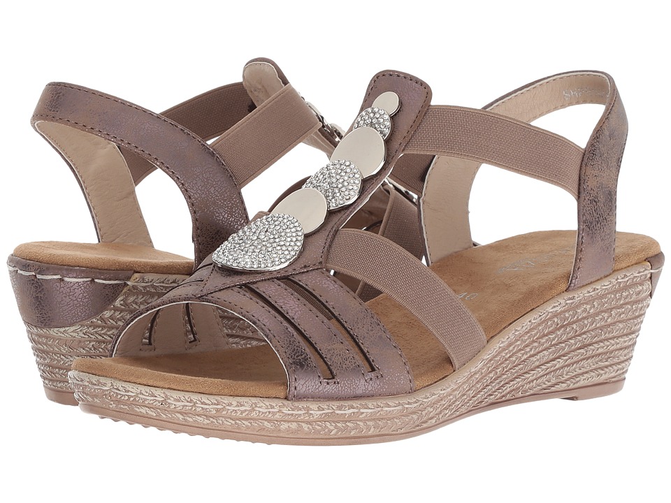 PATRIZIA Shprinza Wedge Sandal (Taupe) Women
