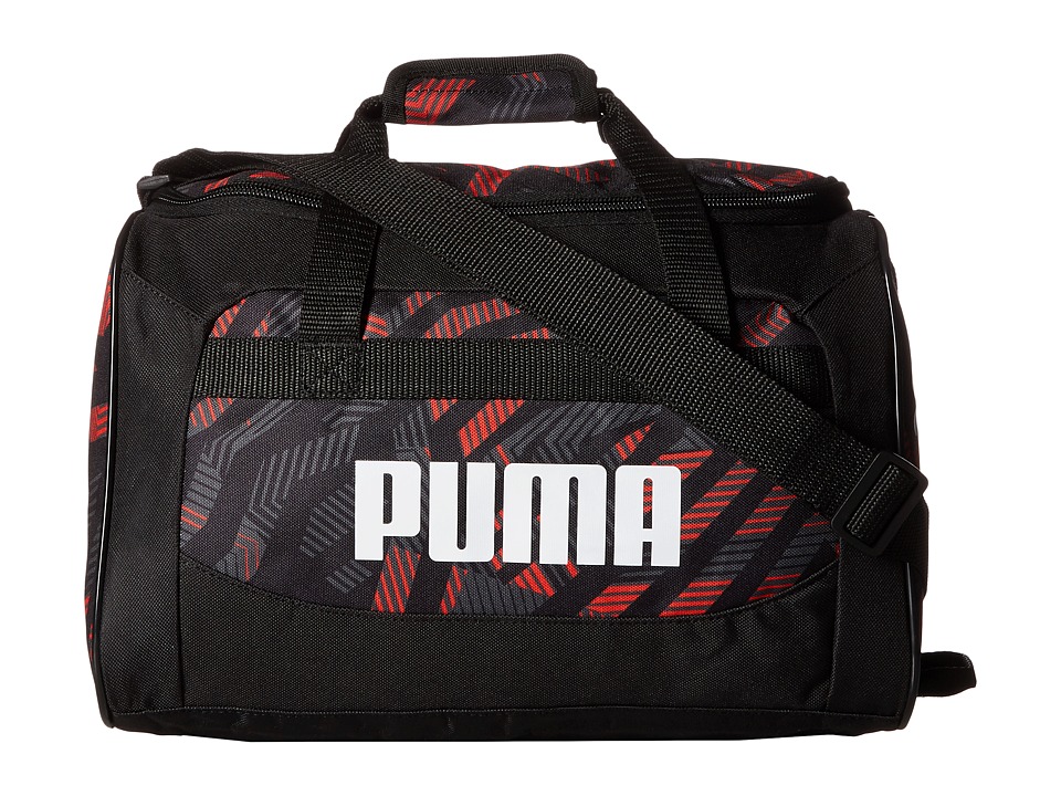 PUMA Evercat Youth Transformation 13 Junior Duffel (Little Kids/Big Kids) (Gray/Black) Duffel Bags