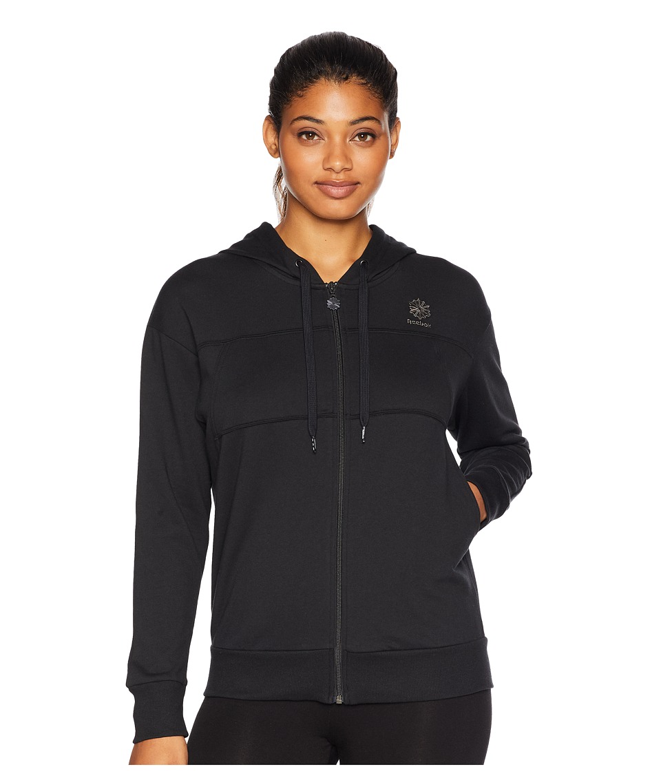 Reebok Fleece Hoodie (Black) Women