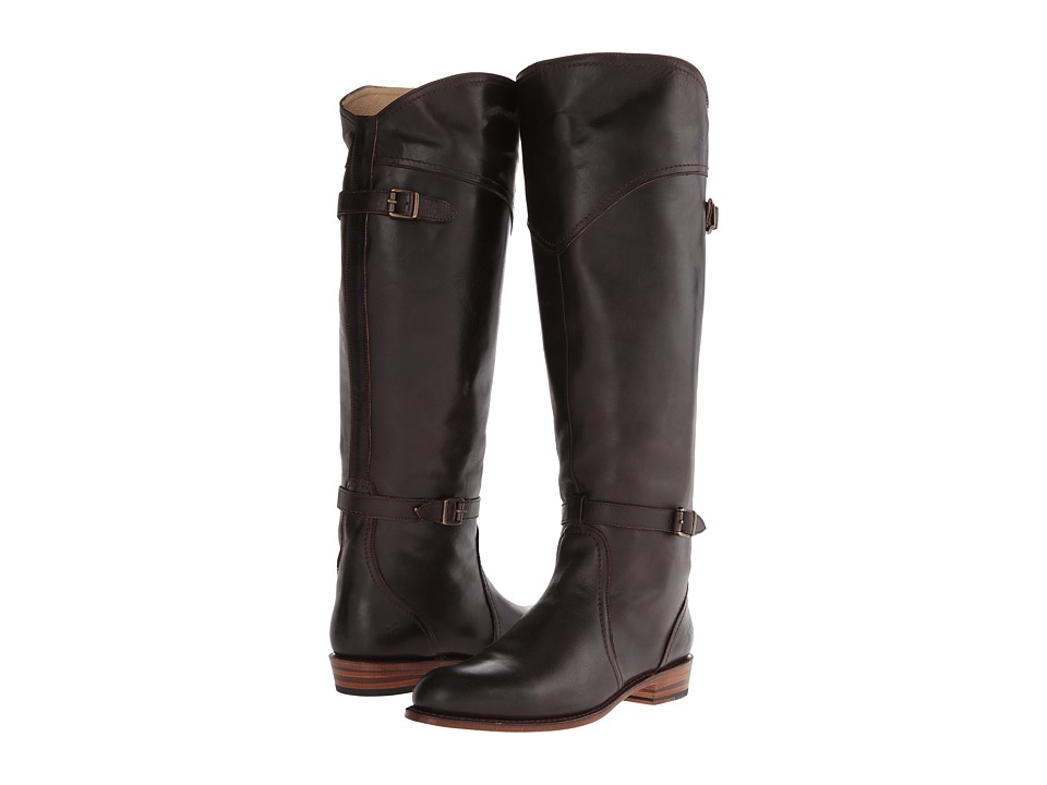 Frye Dorado Riding (Dark Brown Leather) Women