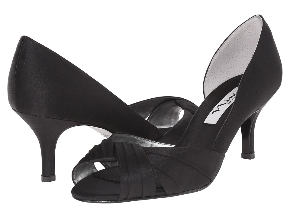 Nina Culver (Black Luster Satin) Women