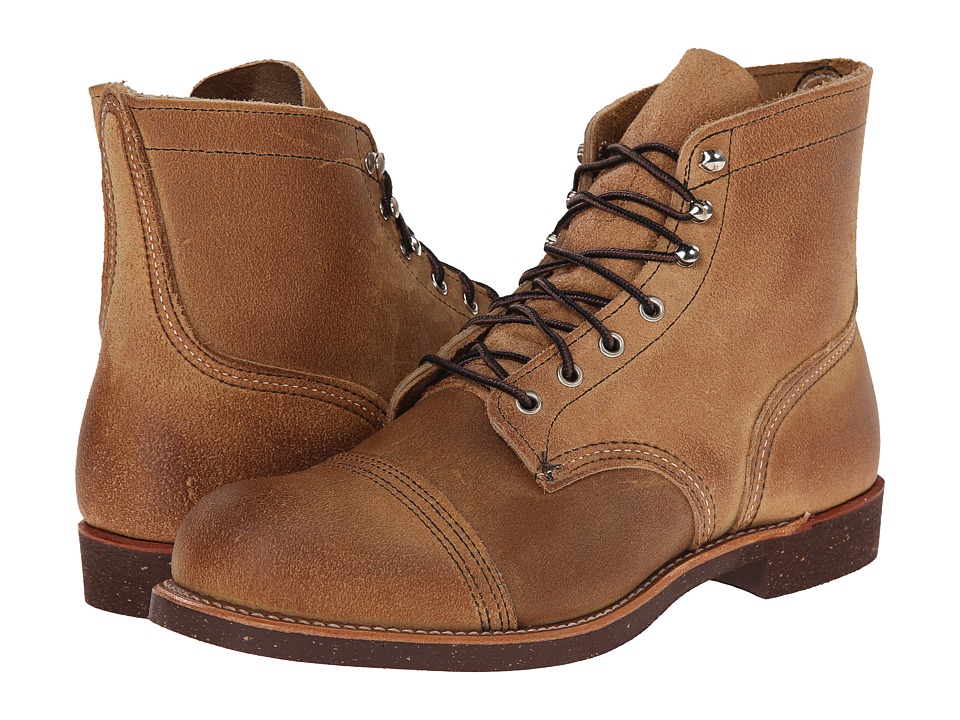 red wing mens lace up boots