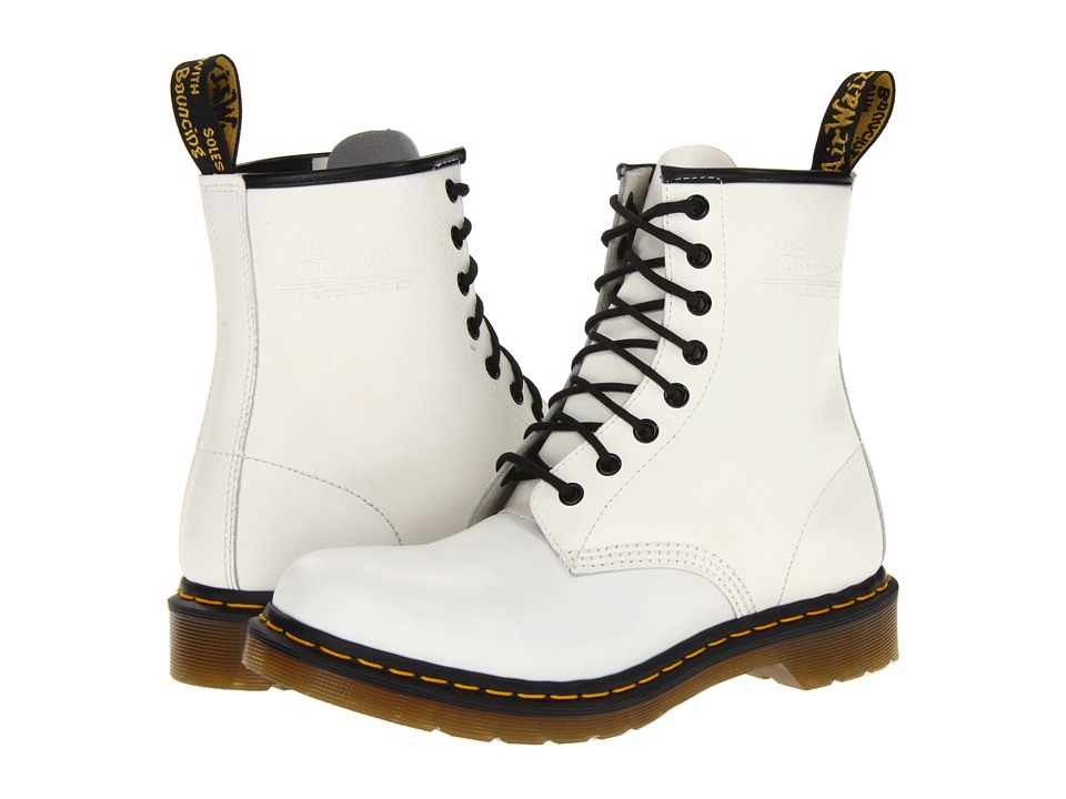 Dr. Martens 1460 W (White Smooth) Women