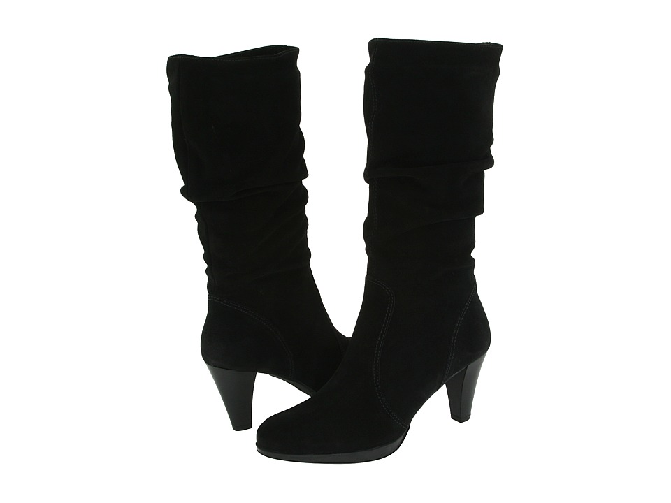 La Canadienne Mercedes (Black Suede) Women